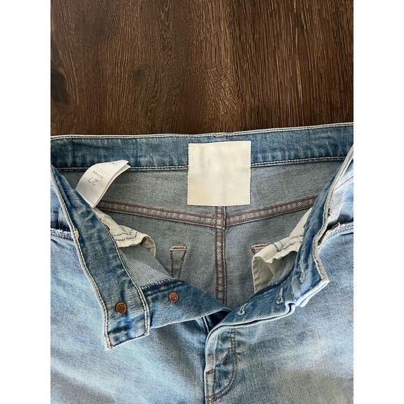 Mother Jeans Womens 27 Blue The Dazzler Ankle Denim Button Fly So Cute! - Picture 7 of 9